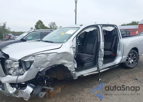 2020 Nissan Titan Sv 4X4 z USA, uszkodzony, nr VIN 1N6AA1ED5LN508911